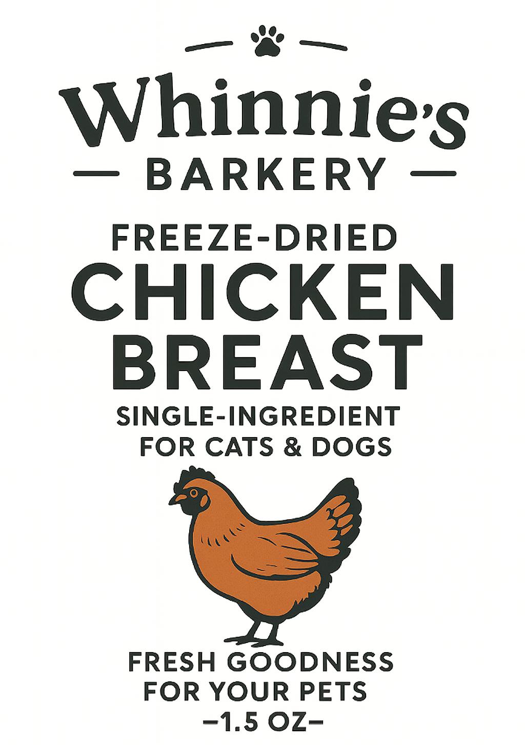 Freeze-Dried Chicken Breast