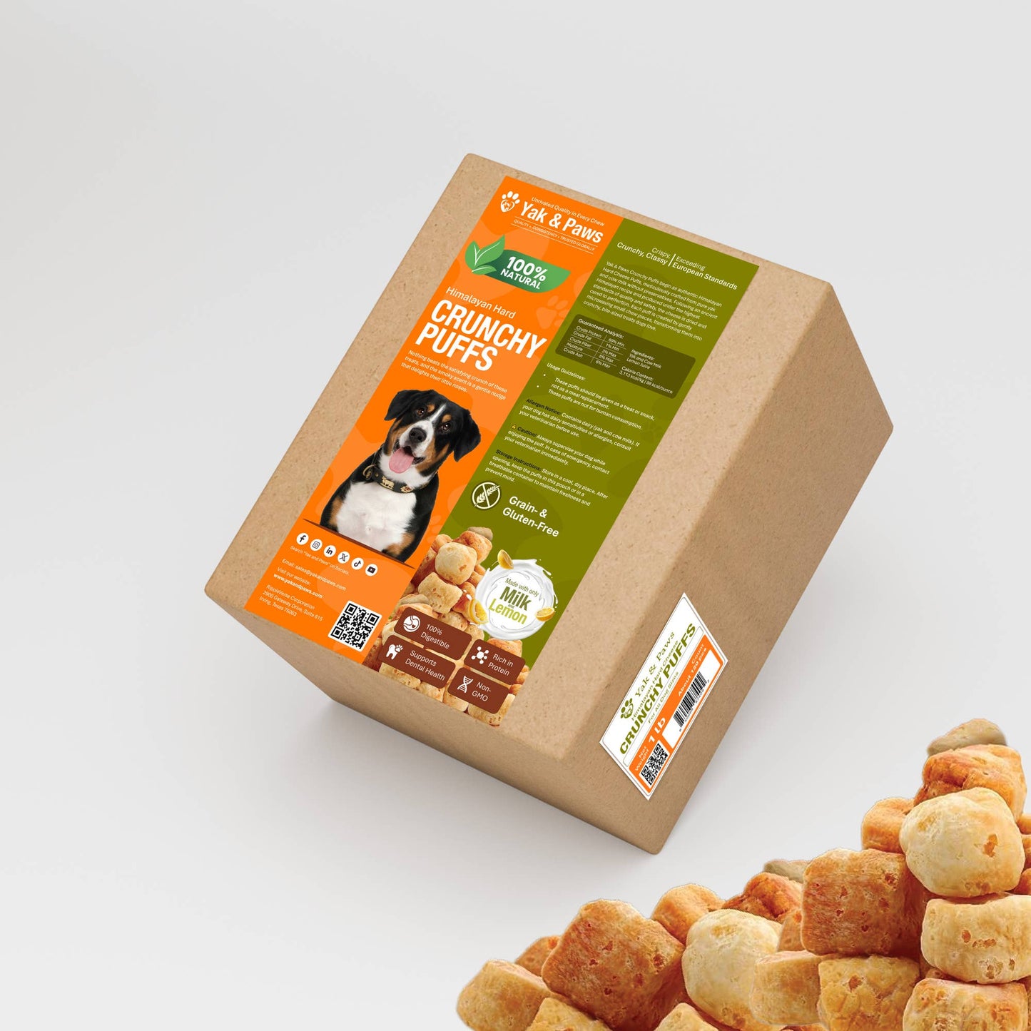 Crunchy Himalayan Yak Cheese Puff Bites