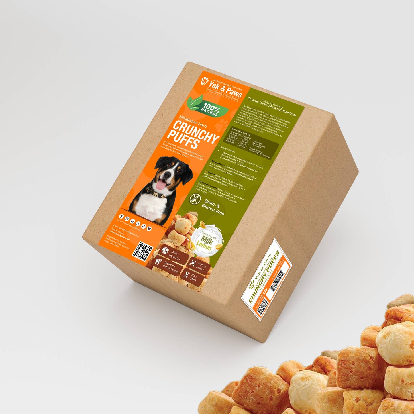 Crunchy Himalayan Yak Cheese Puff Bites