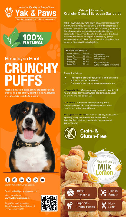 Crunchy Himalayan Yak Cheese Puff Bites