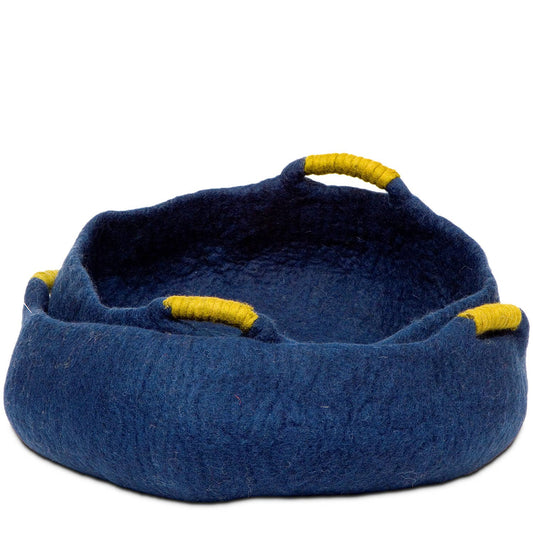 Handle Wool Pet Basket