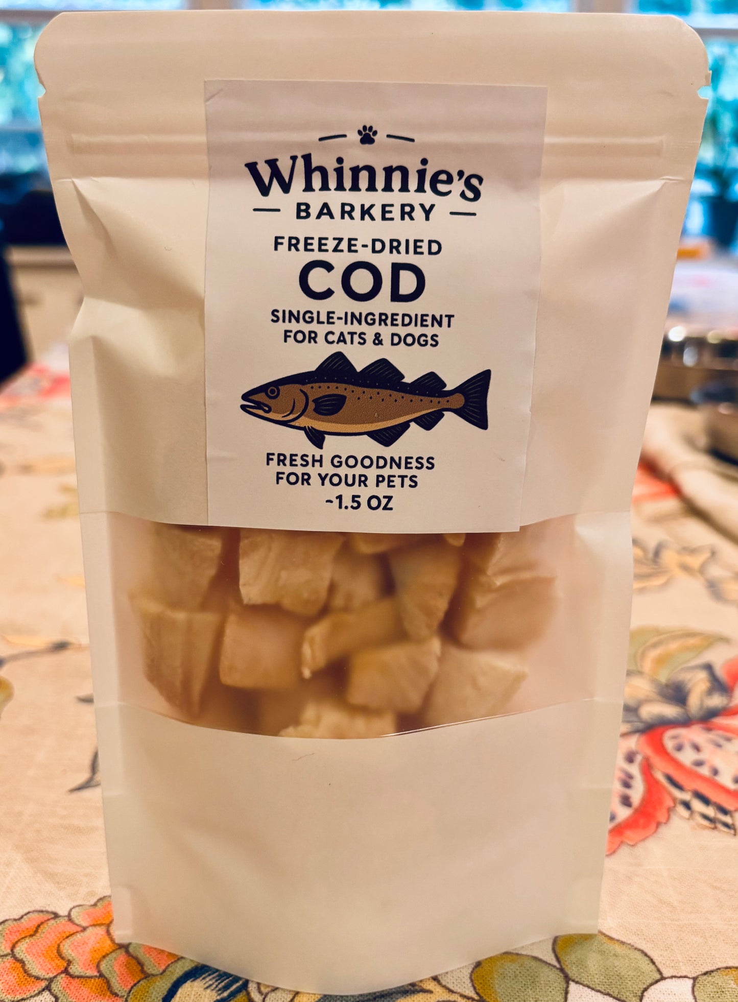 Freeze-Dried Atlantic Cod